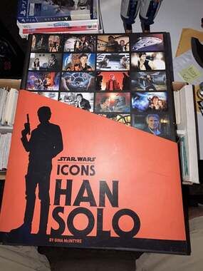 Star Wars Icons: Han Solo Hardcover Book by Gina McIntyre